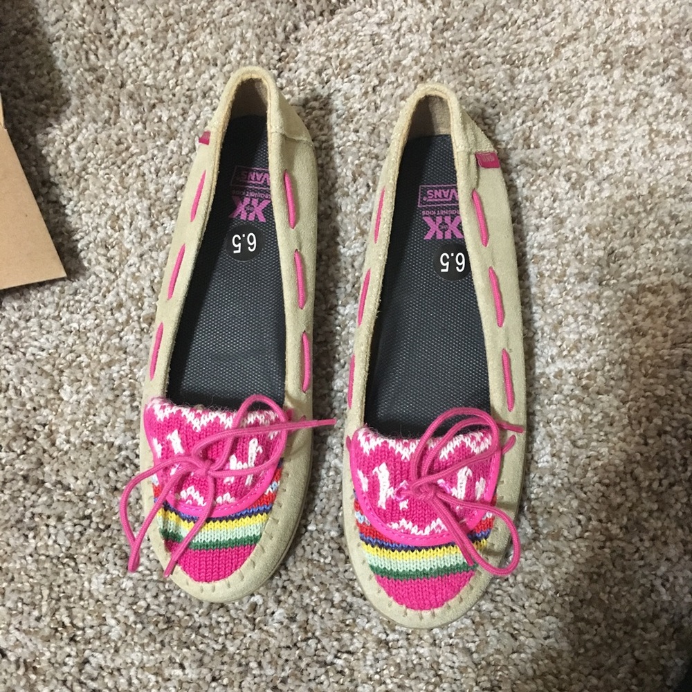 Moccasin style vans